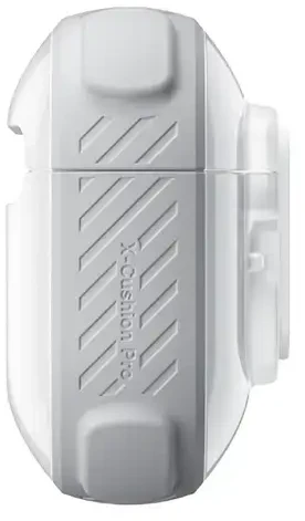 „AmazingThing Titan Pro Mag“ skaidrus dėklas, skirtas „AirPods Pro 3“ - Baltas