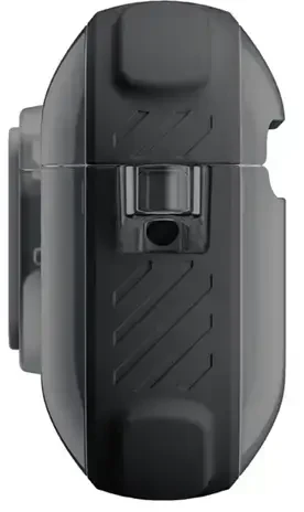 „AmazingThing Titan Pro Mag“ skaidrus dėklas, skirtas „AirPods Pro 3“ - Juodas