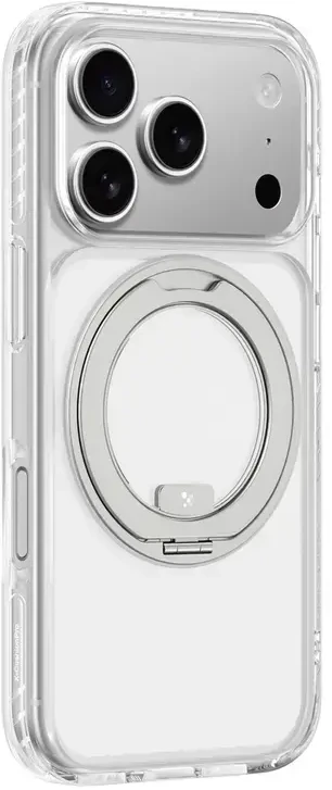 „AmazingThing Titan Pro Spin“ dėklas, skirtas „iPhone 17 Pro“, suderinamas su „MagSafe“ - oranžinis