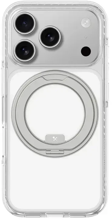 „AmazingThing Titan Pro Spin“ dėklas, skirtas „iPhone 17 Pro“, suderinamas su „MagSafe“ - oranžinis