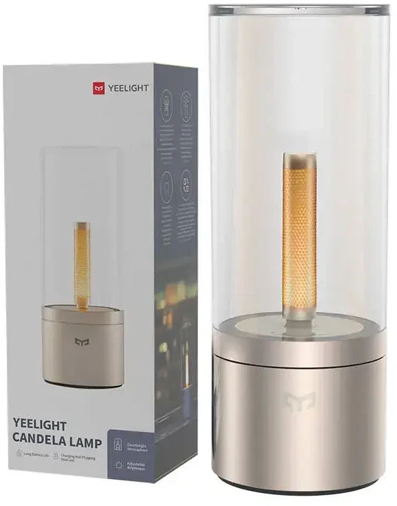 Lubinis šviestuvas „Yeelight Candela“ aplinkos lempa 6,5 W 1600 K žvakė 5 V