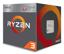 Procesorius AMD Ryzen 3 3200G, 3.6 GHz, AM4