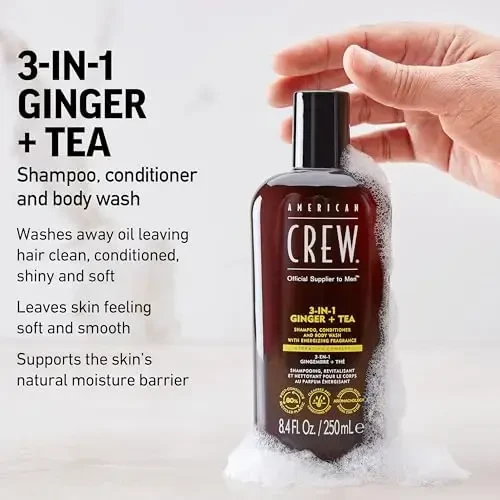 „American Crew“ 3 viename imbiero ir arbatos skonio gėrimas, 250 ml