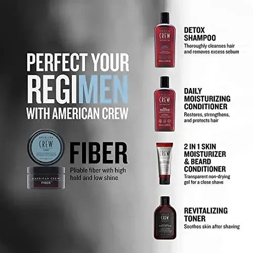 American Crew Fiber stiprios fiksacijos matinis kremas 85g