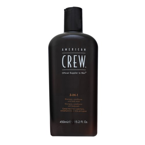 Šampūnas, kondicionierius ir dušo želė American Crew 3in1 Šampūnas, Conditioner, Kūno prausiklis 450ml
