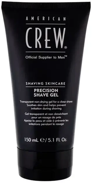 Skutimosi gelis American Crew Shaving Veido priežiūrai Precision Shave Gelis, 150 ml