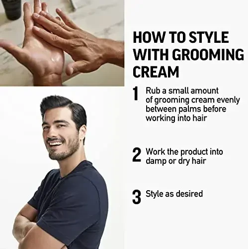 „American Crew Grooming“ plaukų formavimo kremas „Stiprios fiksacijos“, 85 g