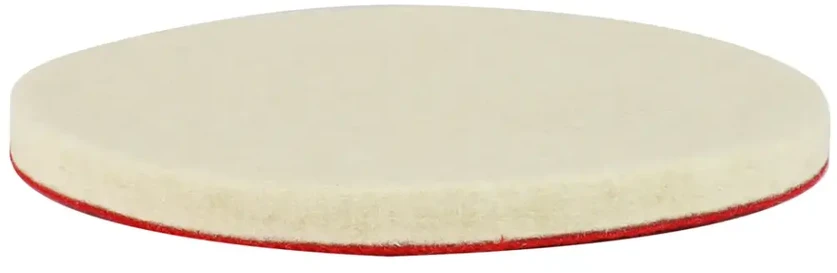 Automobilio poliravimo filco diskas su velcro tvirtinimu, 125 mm x 10 mm AMIO-02650