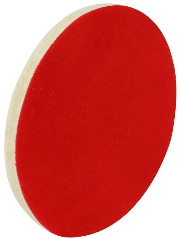 Automobilio poliravimo filco diskas su velcro tvirtinimu, 125 mm x 10 mm AMIO-02650