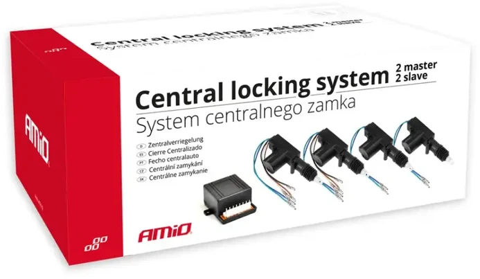 Universali centrinio užrakto sistema – 2 Master + 2 Slave cilindrai, AMIO-01685