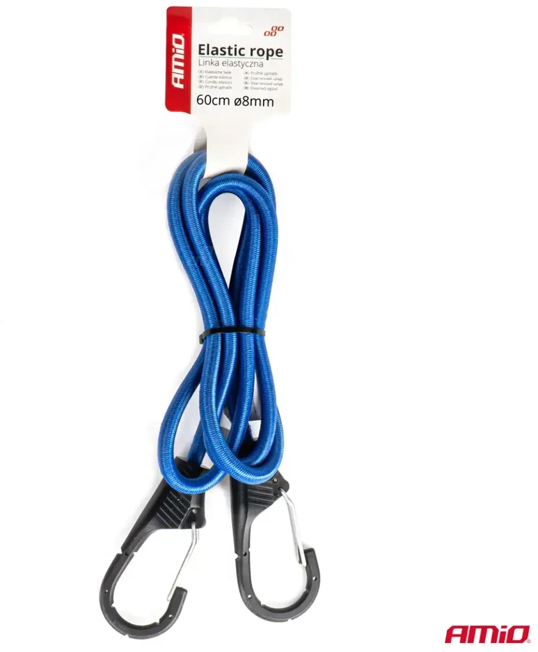 Elastinė tvirtinimo virvė 120 cm x 8 mm, BSTRAP-22 AMIO-03375