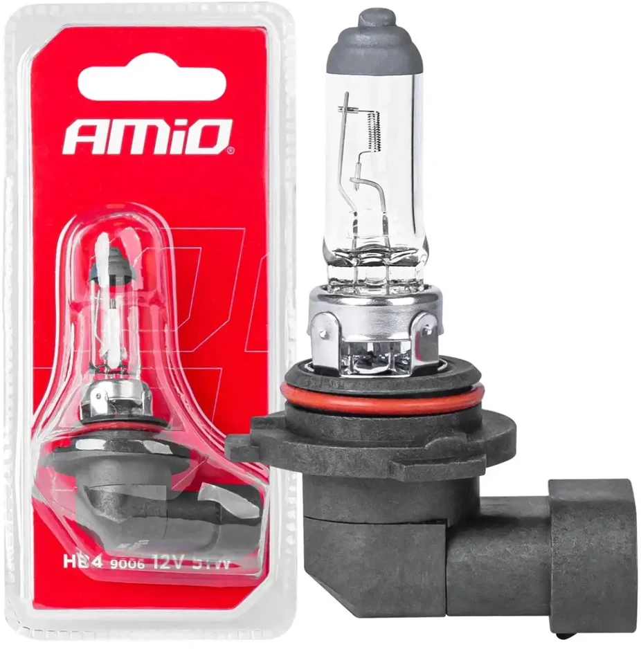 Halogeninė lemputė HB4 9006 12V 51W 1 vnt. blisterinėje pakuotėje amio-03367