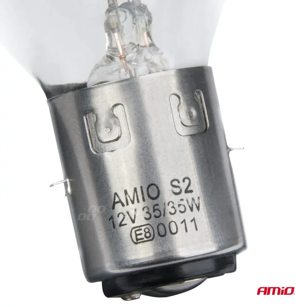 Halogeninė lemputė s2 12V 35/35W BA20d AMIO-03368