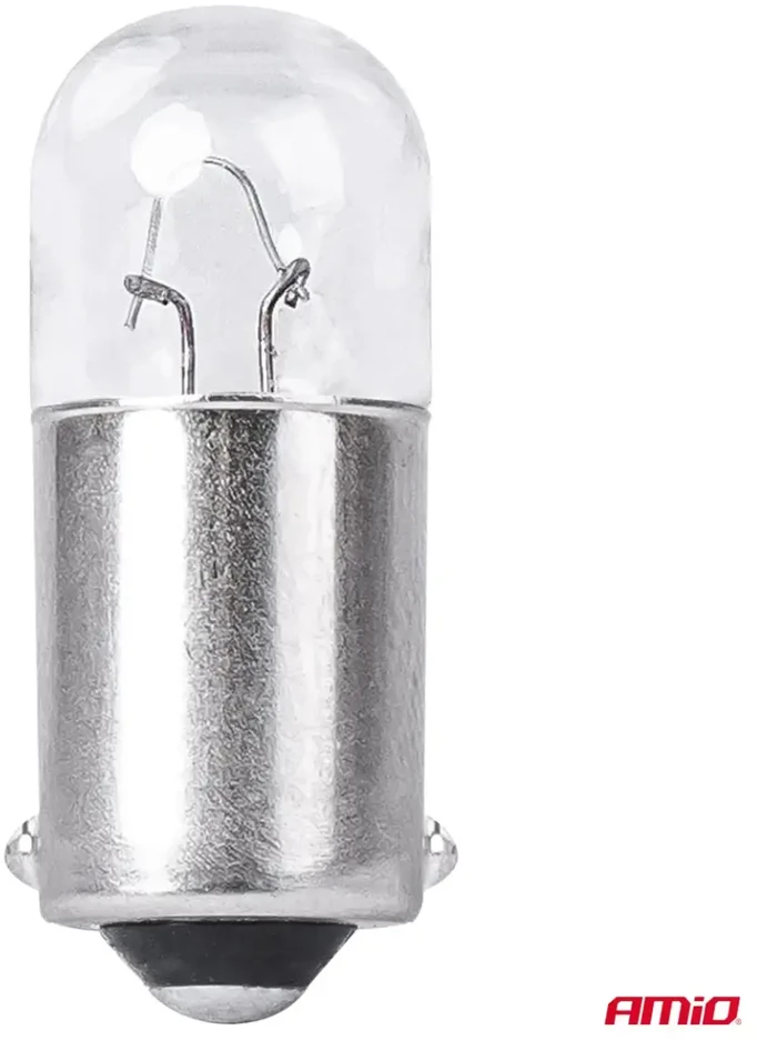 Halogeninės lemputės T4W 12V 4W BA9S 10 vnt. amio-03370