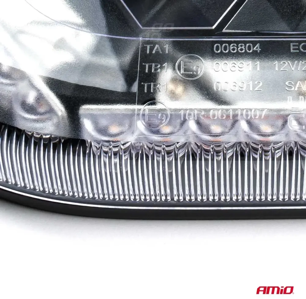 Magnetinis LED įspėjamasis žibintas 48 LED WLB78 R65 12V 24V AMIO-03336