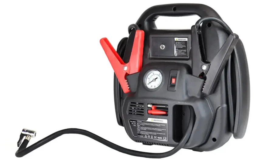 Projektorius Paleidimo įrenginys jump starter booster 4in1 12V 17Ah 900A amio-05126