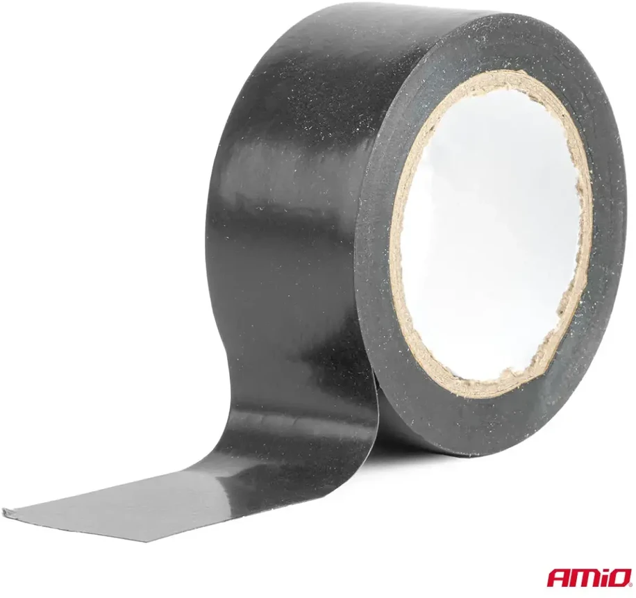 Amio Lipni juosta 0,13 mm x 25 mm x 9 m, 1 vnt., juoda