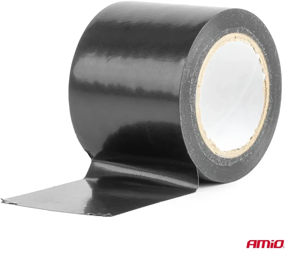 Juoda PVC Scotch izoliacinė juosta 48 mm x 10 m amio-02610