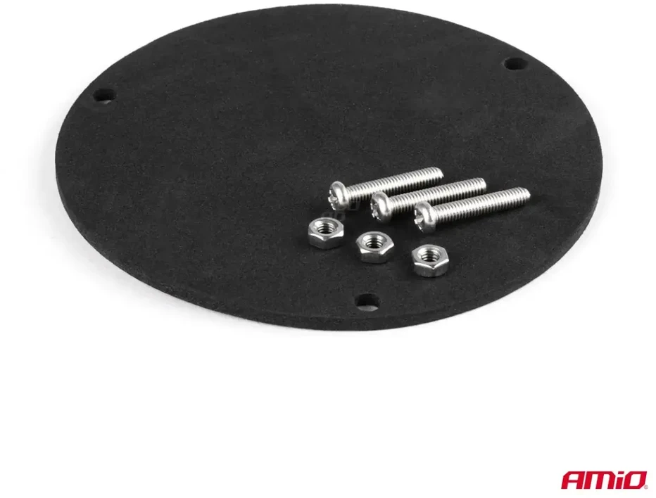 Amio LED įspėjamasis žibintas W25b 3 varžtai R65 R10 24LED 12/24V IP66