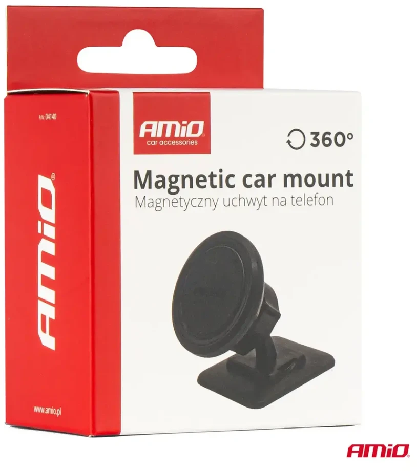 Magnetinis telefono laikiklis ant prietaisų skydelio AMIO-04140