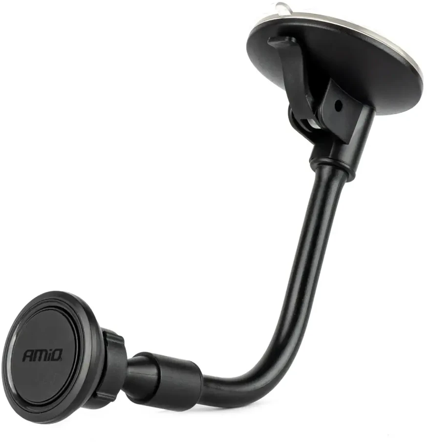 Lankstus magnetinis laikiklis automobiliui ant priekinio stiklo AMiO-04143
