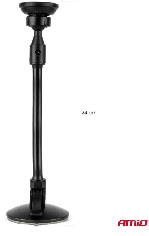 Lankstus magnetinis laikiklis automobiliui ant priekinio stiklo AMiO-04143