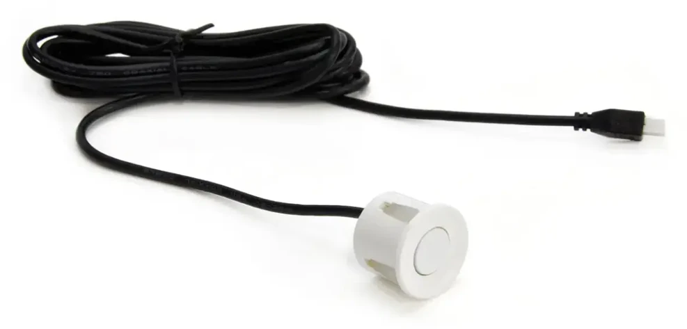 Amio Parkavimo pagalbos sistema TFT01 4,3" su HD-501-IR kamera, 4 balti jutikliai