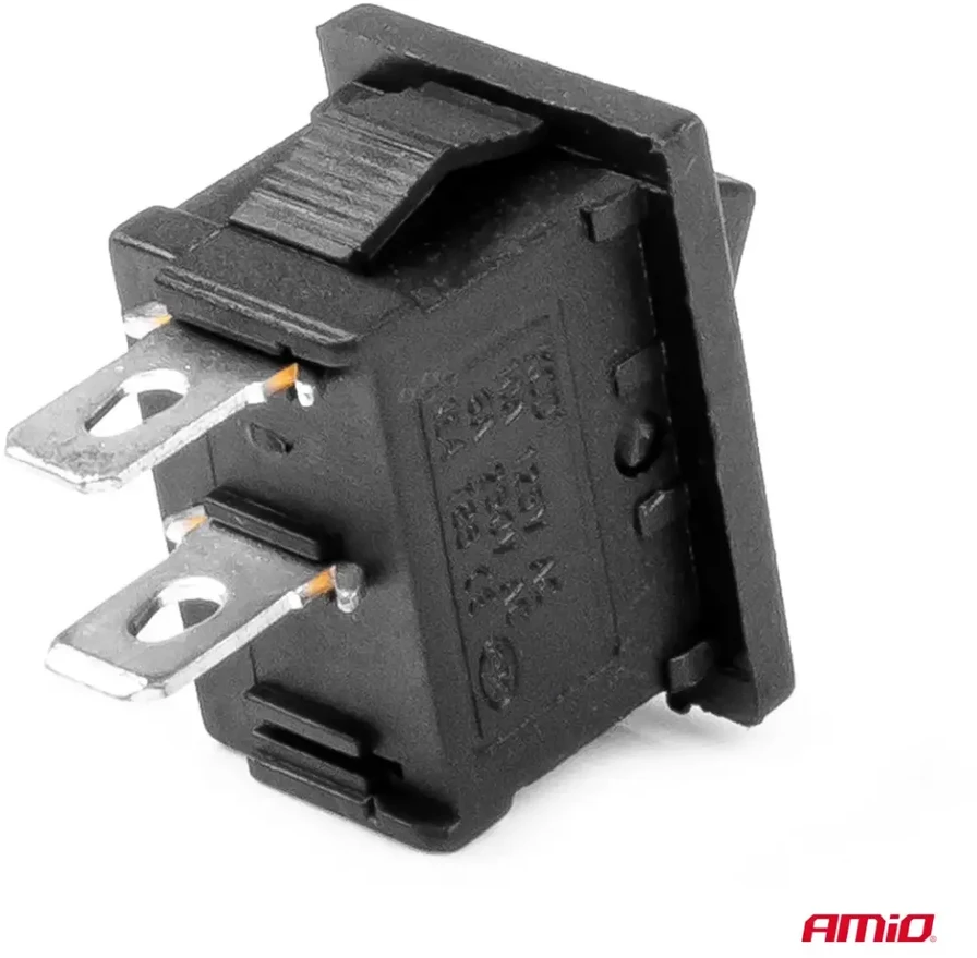 Stačiakampis jungiklis įjungimui ir išjungimui 12v 24v amio-03082