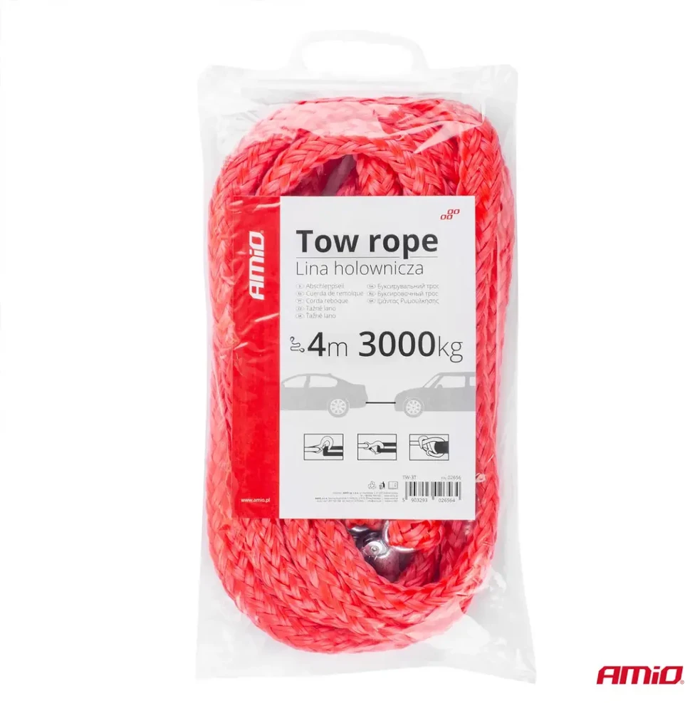 Amio Lanksti vilktis 4m 3000kg TW-3T