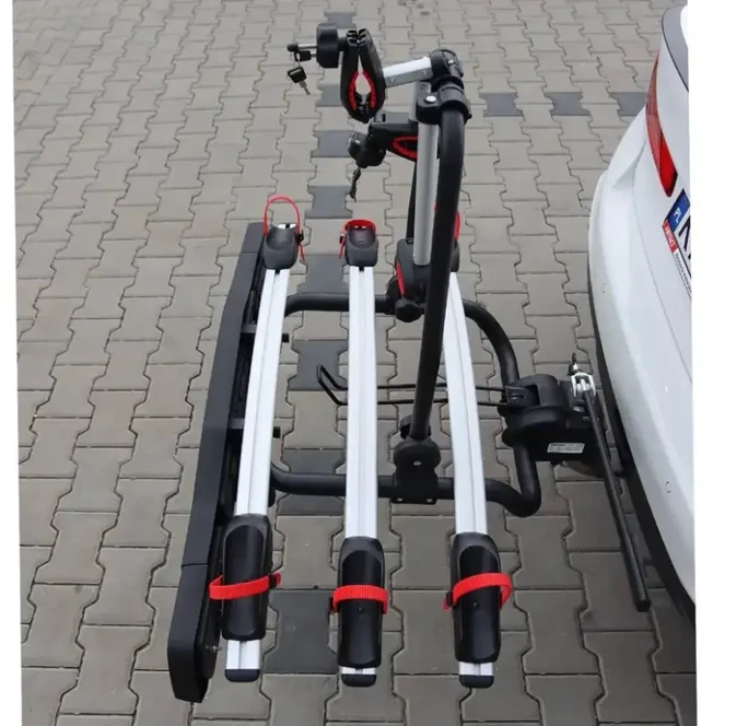 Amio Automobilinis dviračių laikiklis ant kablio, 3 dviračiams TBC-01/3