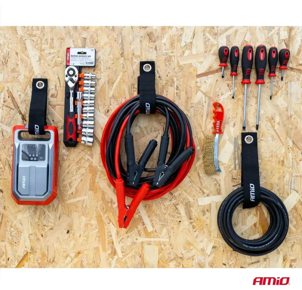 Velcro tvirtinimo dirželis 50×410 mm, AMIO-03284