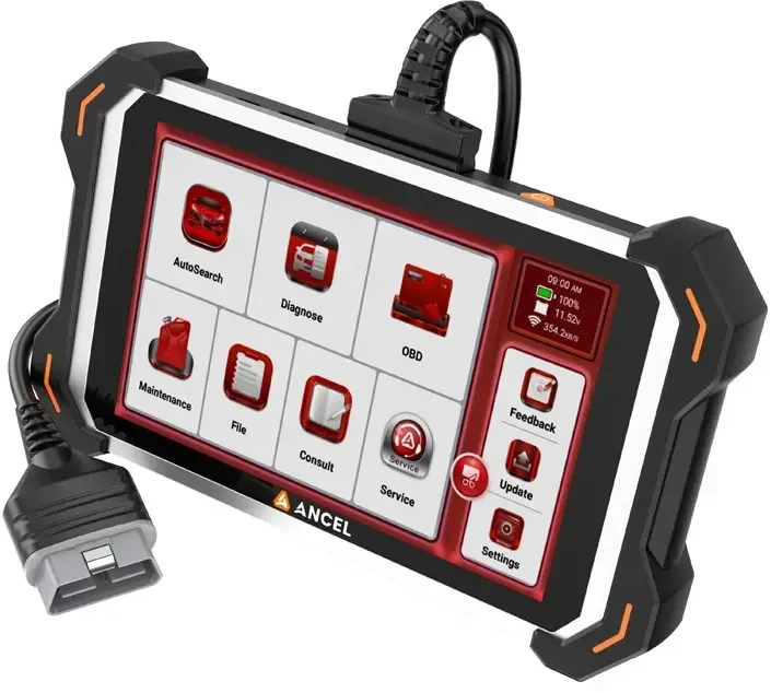Automobilių diagnostikos skaitytuvas - ANCEL DS600 BT 8 colių 4 GB/64 GB