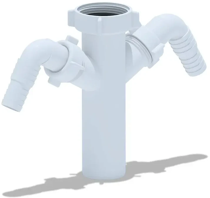 Ani Plast Ani_Plast Atšaka skalbimo mašinai ir indaplovei, 1 1/2x40mm