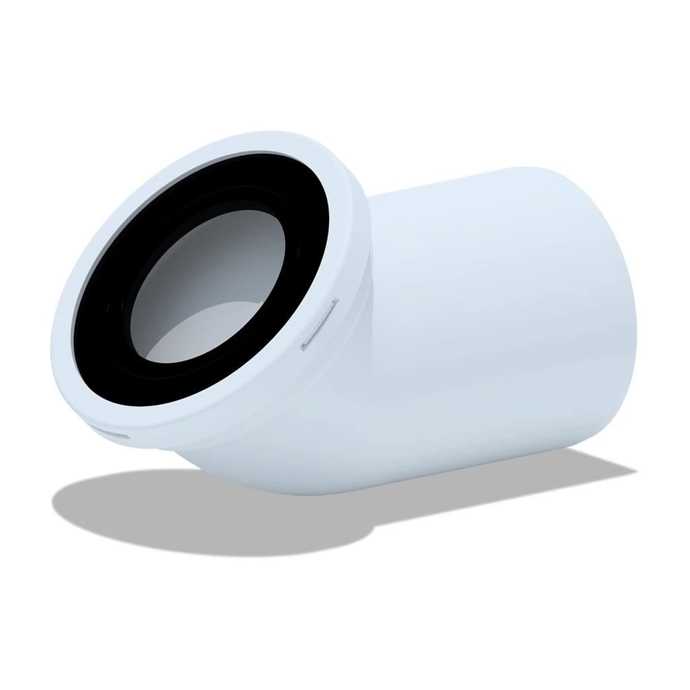 Ani Plast Tualeto išleidimas - 110 mm, standus 45*