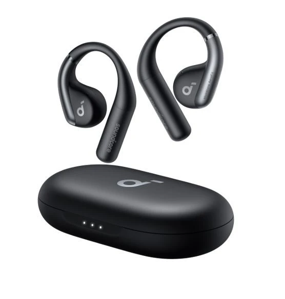 Ausinės Anker Soundcore AeroFit, Juodos spalvos