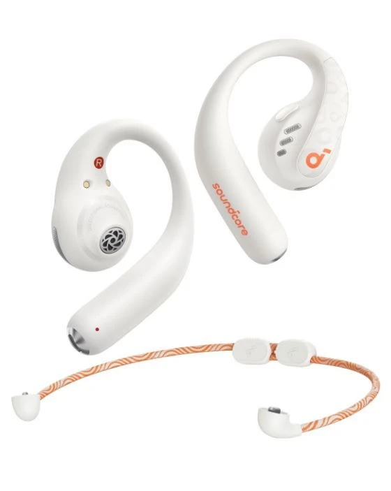 Ausinės Anker Soundcore AeroFit Pro, Baltos spalvos