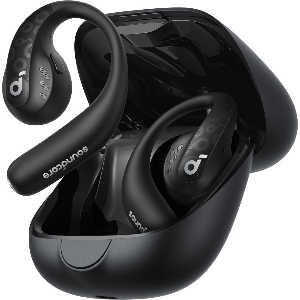 Ausinės Anker Soundcore AeroFit Pro, Violetinės spalvos