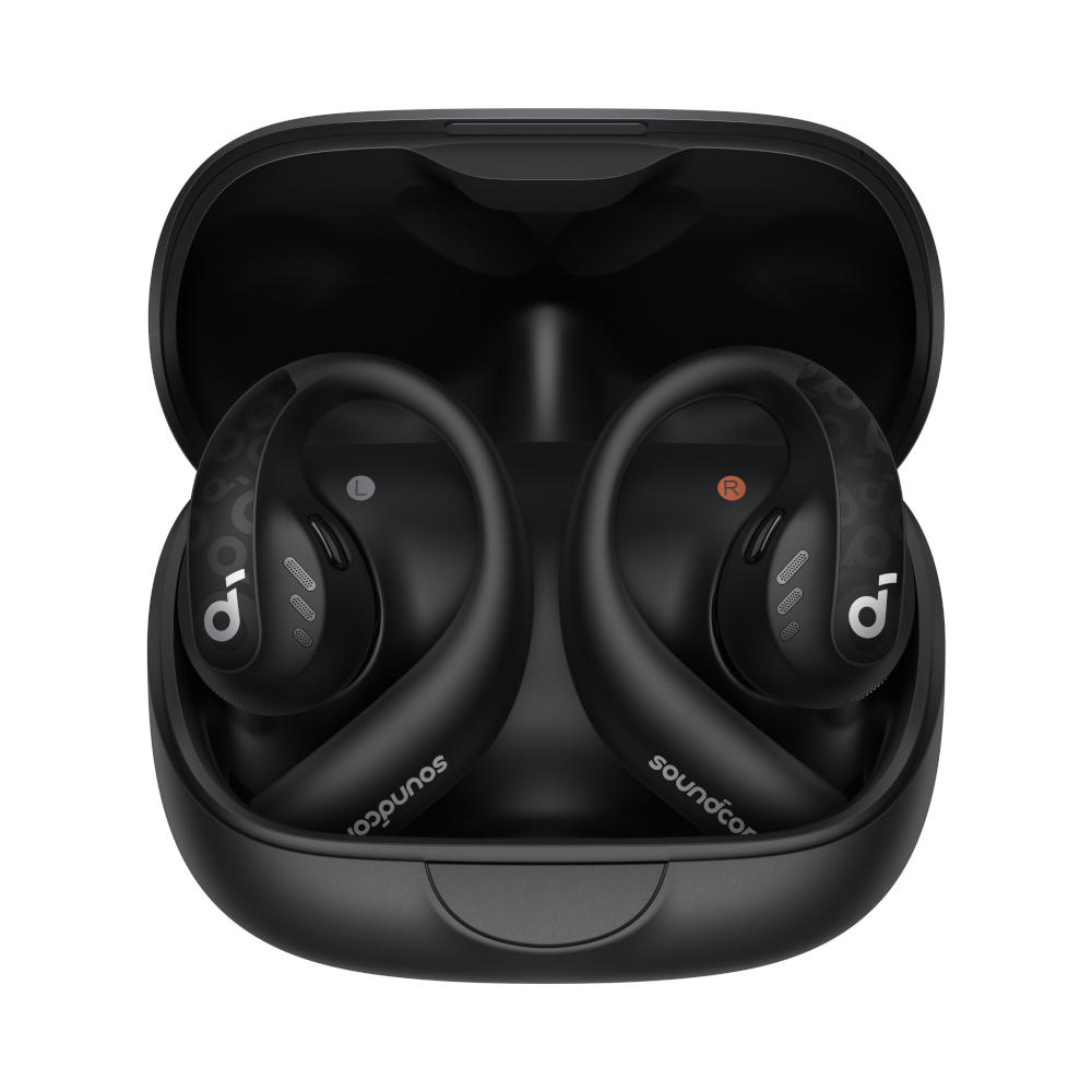 Ausinės Anker Soundcore AeroFit Pro, Violetinės spalvos