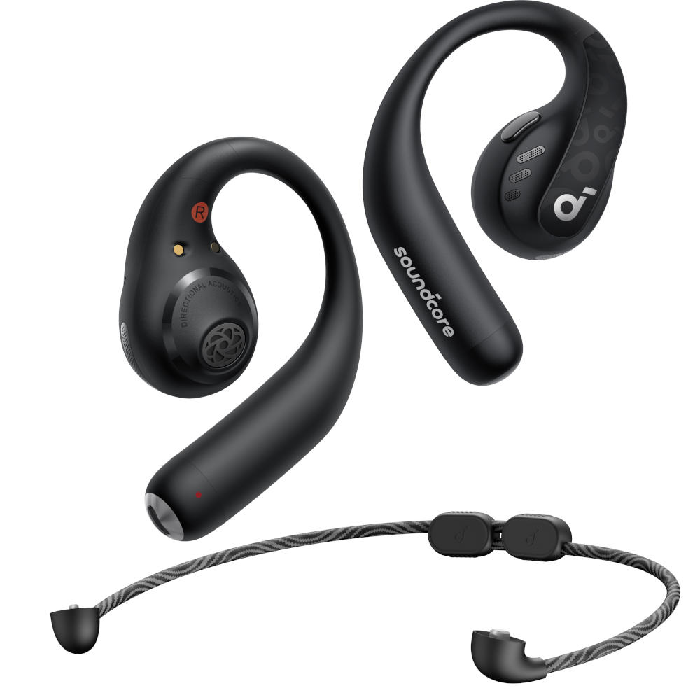 Ausinės Anker Soundcore AeroFit Pro, Violetinės spalvos