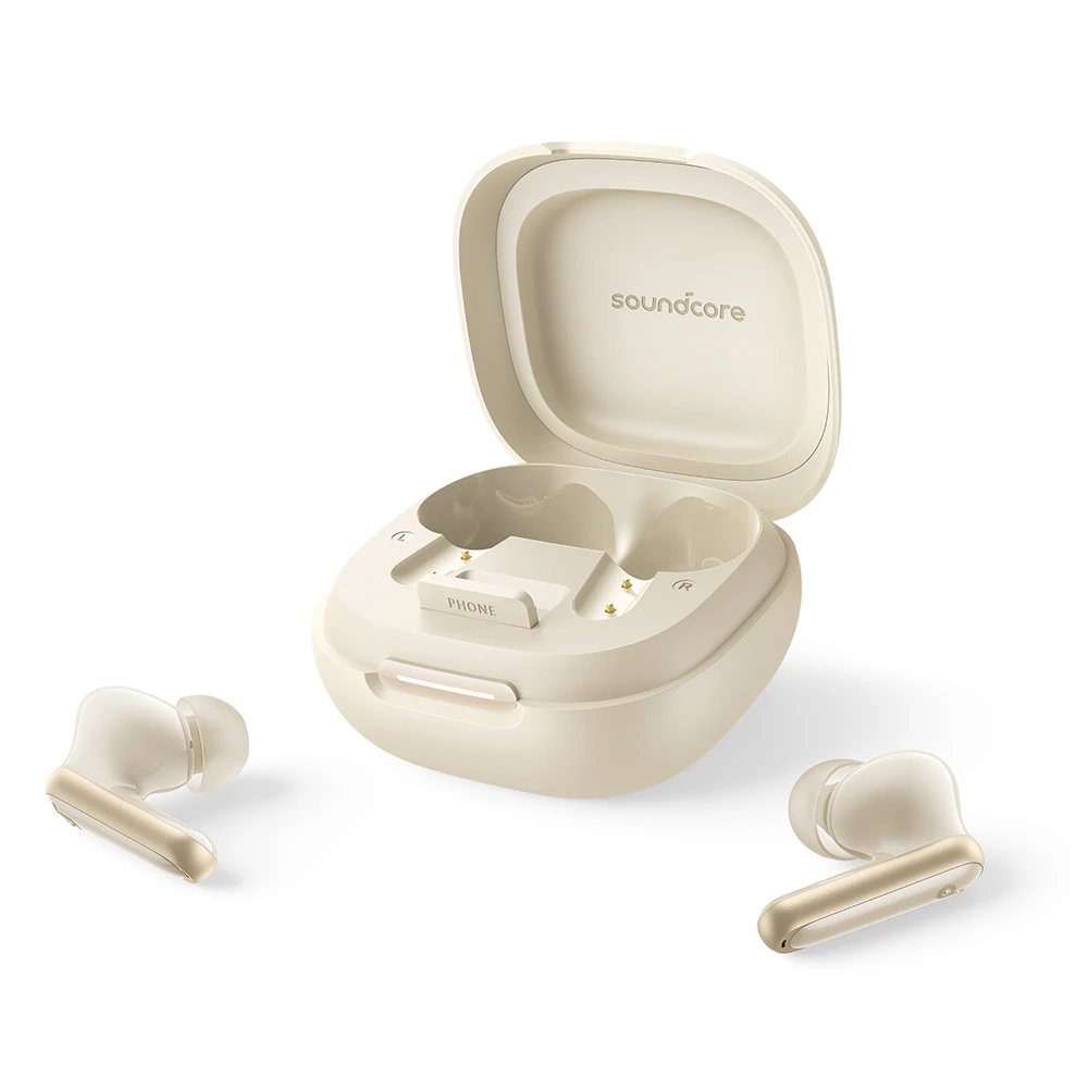 Ausinės Anker Soundcore P40i, Smėlio spalvos