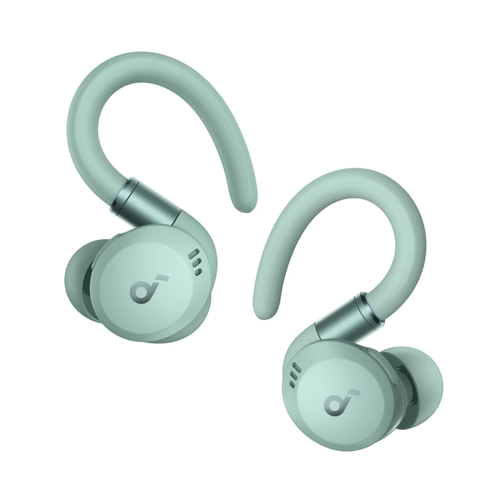 Anker Soundcore Sport X20 žalios ausinės su laikikliais