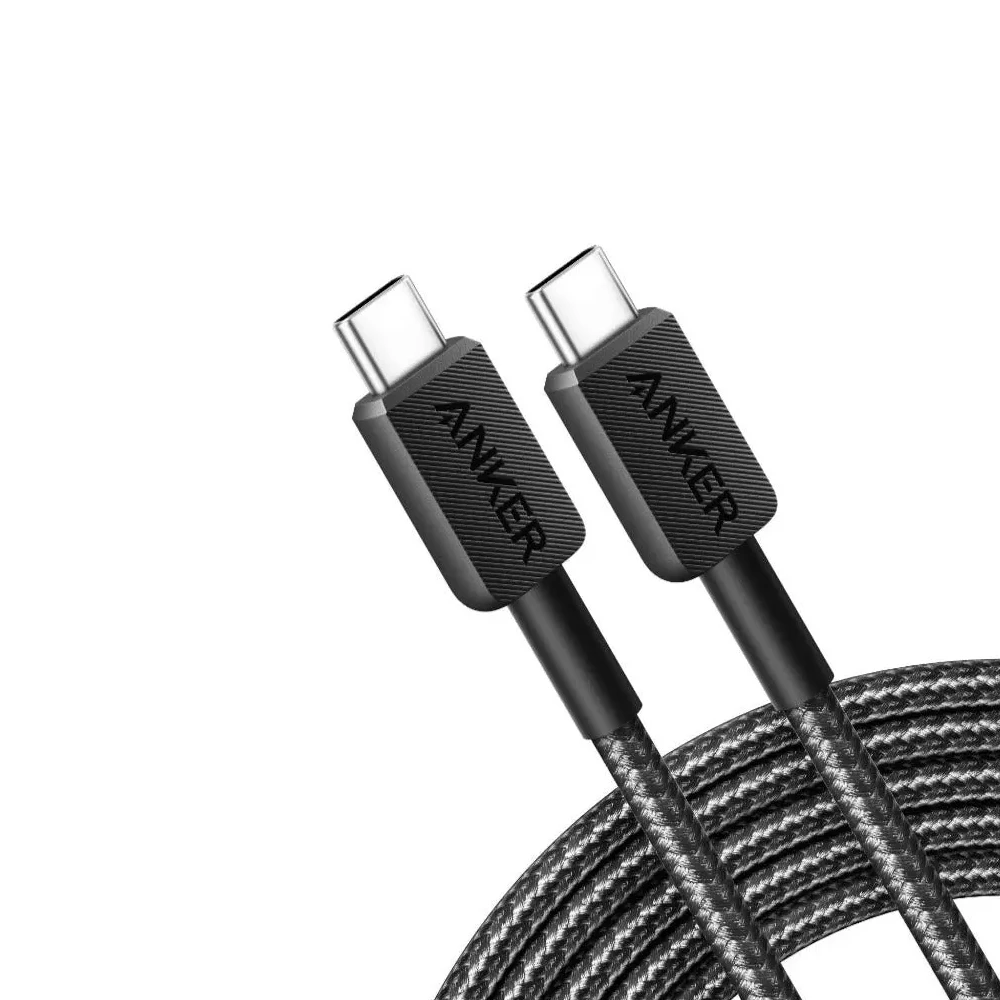 USB Laidas - Anker 322 USB C 0,9 m 60 W Juodas