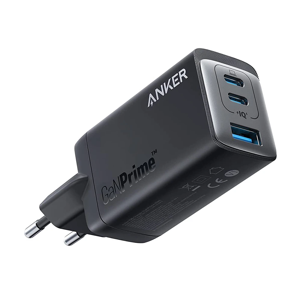 Įkroviklis - Anker 735 Universalus AC Greitas Krovimas 65W Juodas