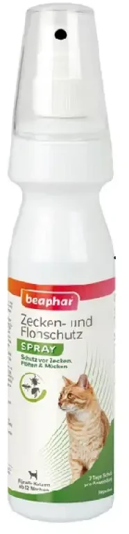 Antiparazitinis purškalas katėms - Beaphar Lašinis purškalas katėms, 150 ml