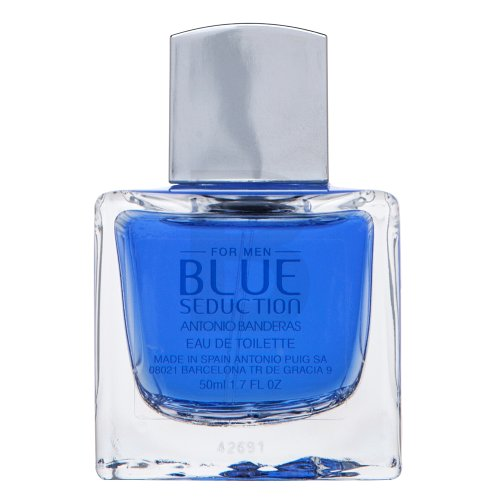 Antonio Banderas Mėlyna Seduction EDT tualetinis vanduo vyrams, 50 ml