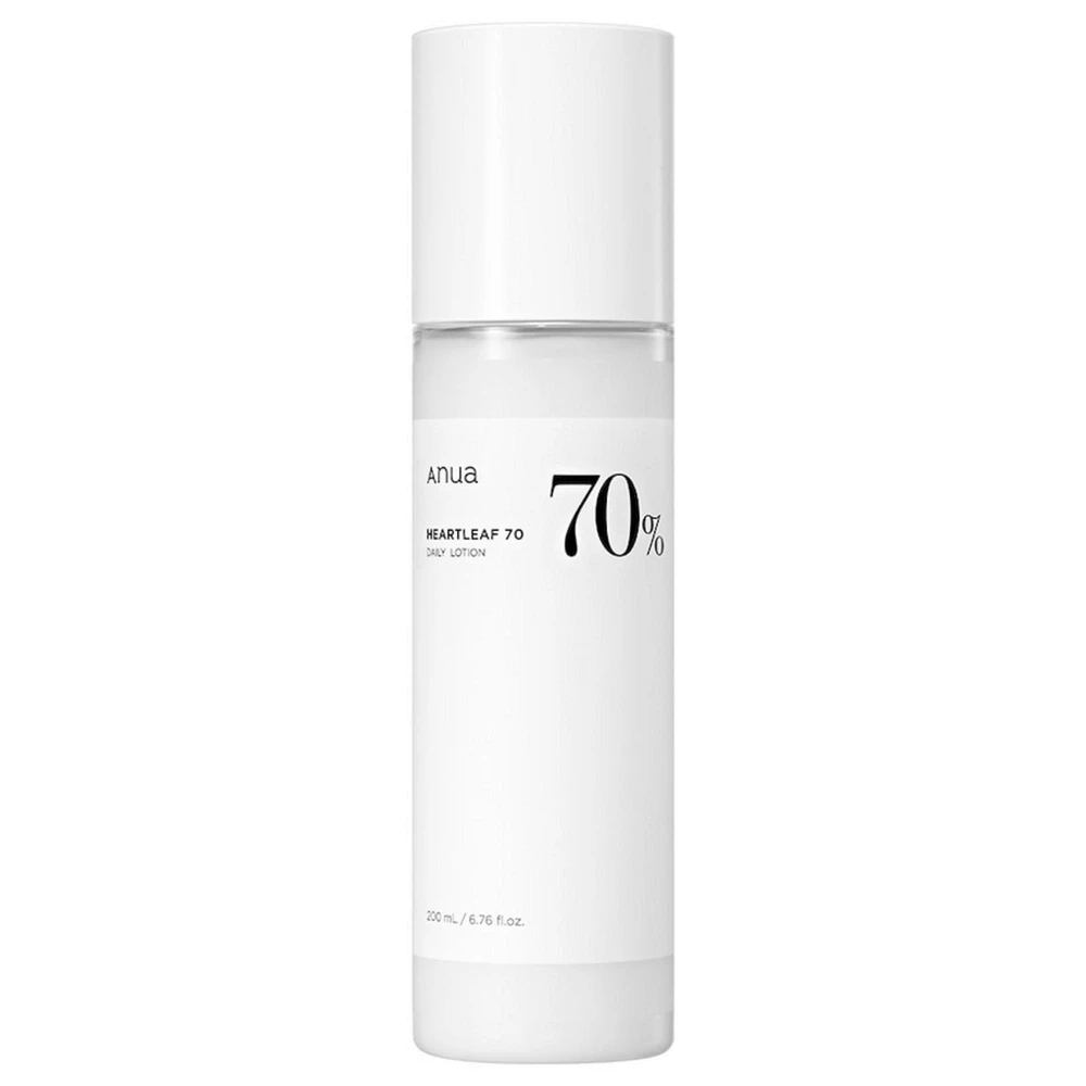 Anua Heartleaf 70% Daily Lotion Raminantis ir drėkinantis veido losjonas, 200 ml