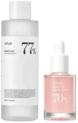 Anua Heartleaf 77+ Hyaluron Soothing Toneris raminamasis veido tonikas, 250 ml