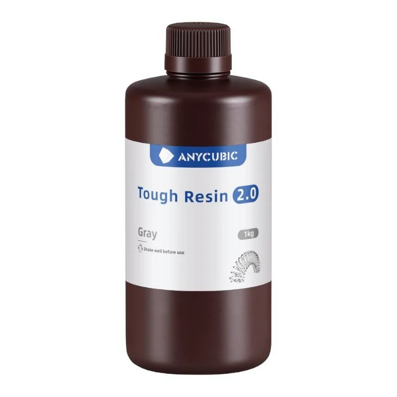 AnyCubic Tough Resin 2.0 pilkas 1kg indas