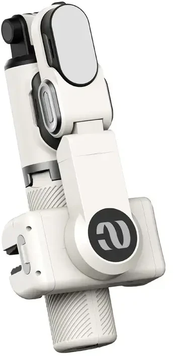 AOCHUAN M1 Pro stabilizatorius su RGB apšvietimu (Baltas)