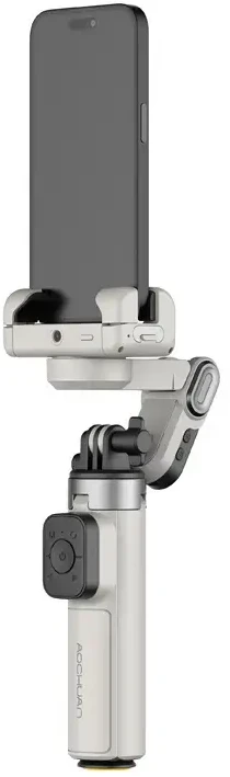AOCHUAN M3 Pro Mini stabilizatorius su dirbtinio intelekto jutikliu (Baltas)